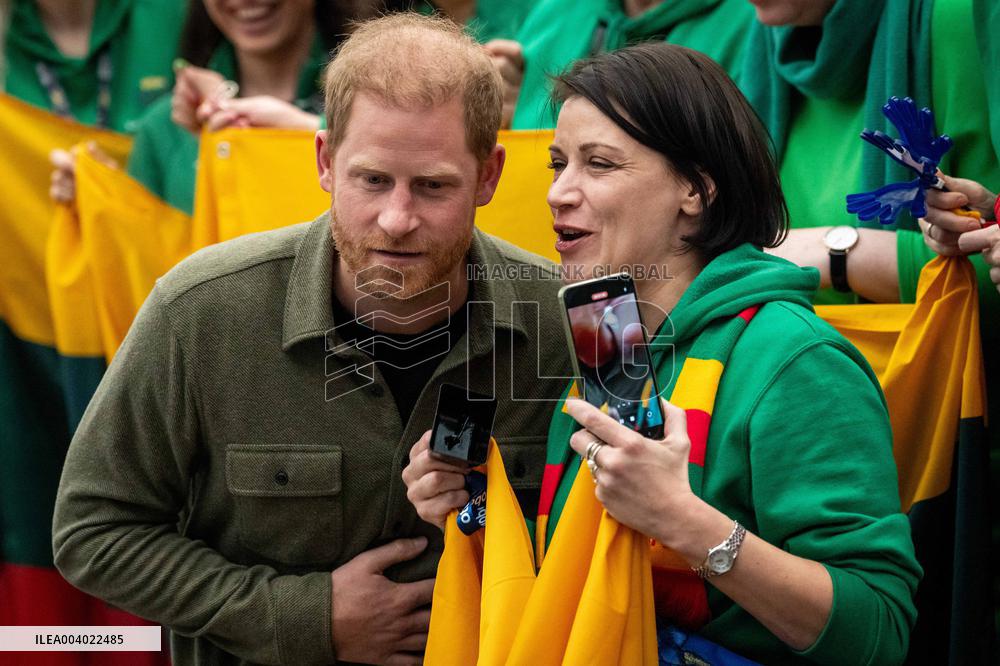 Harry at Invictus Games 2025