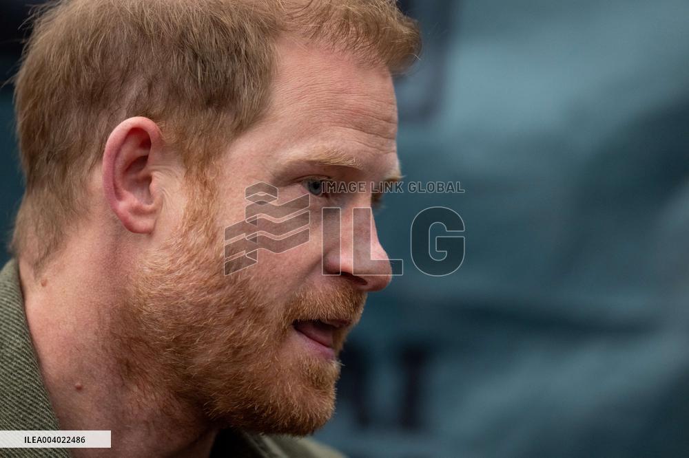 Harry at Invictus Games 2025