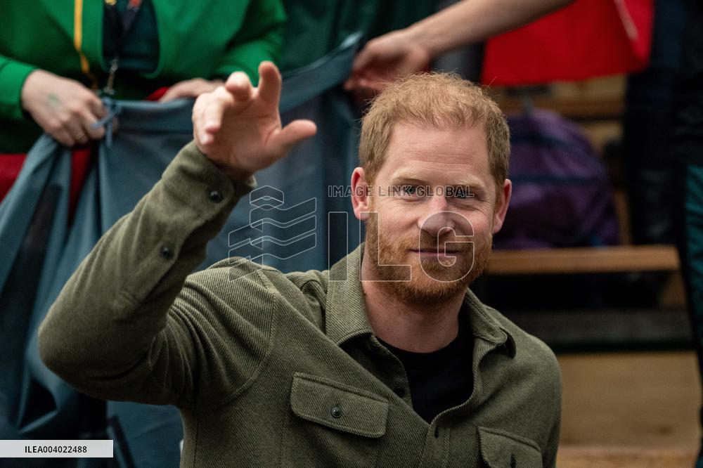 Harry at Invictus Games 2025