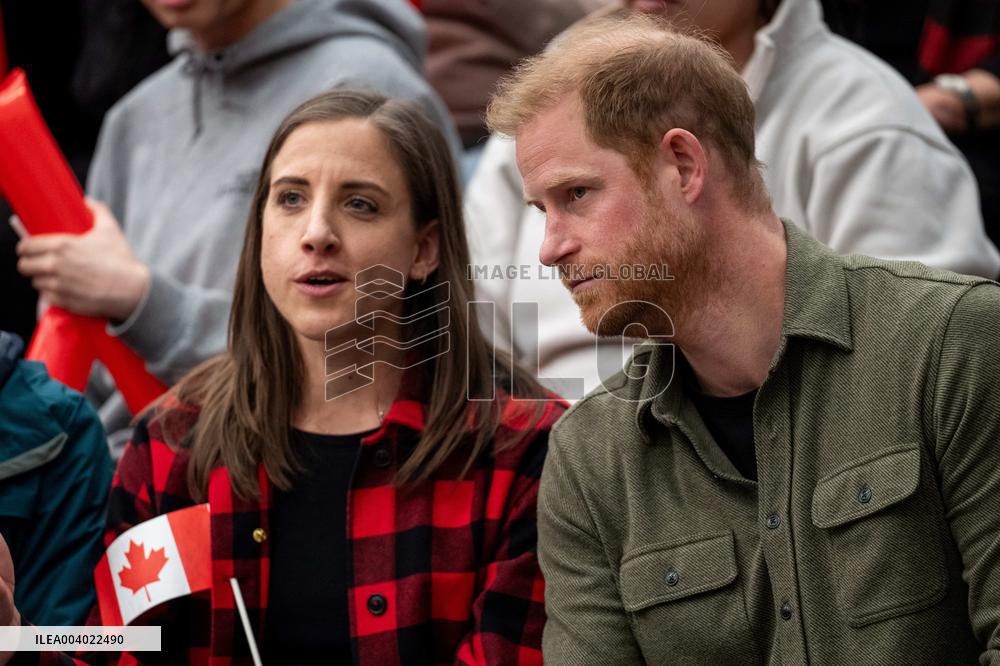 Harry at Invictus Games 2025