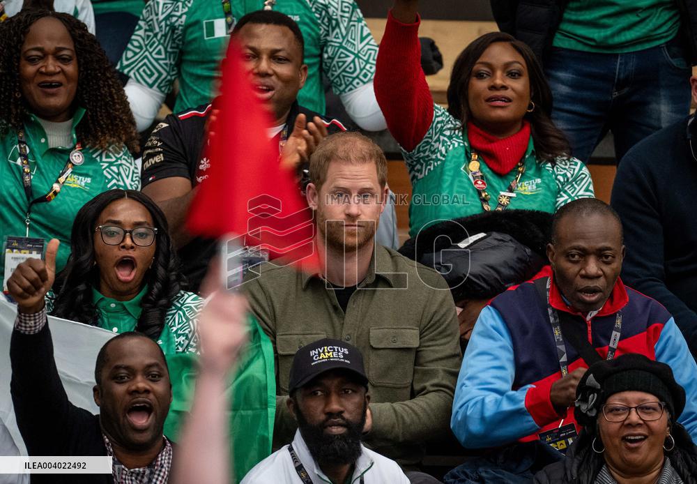 Harry at Invictus Games 2025