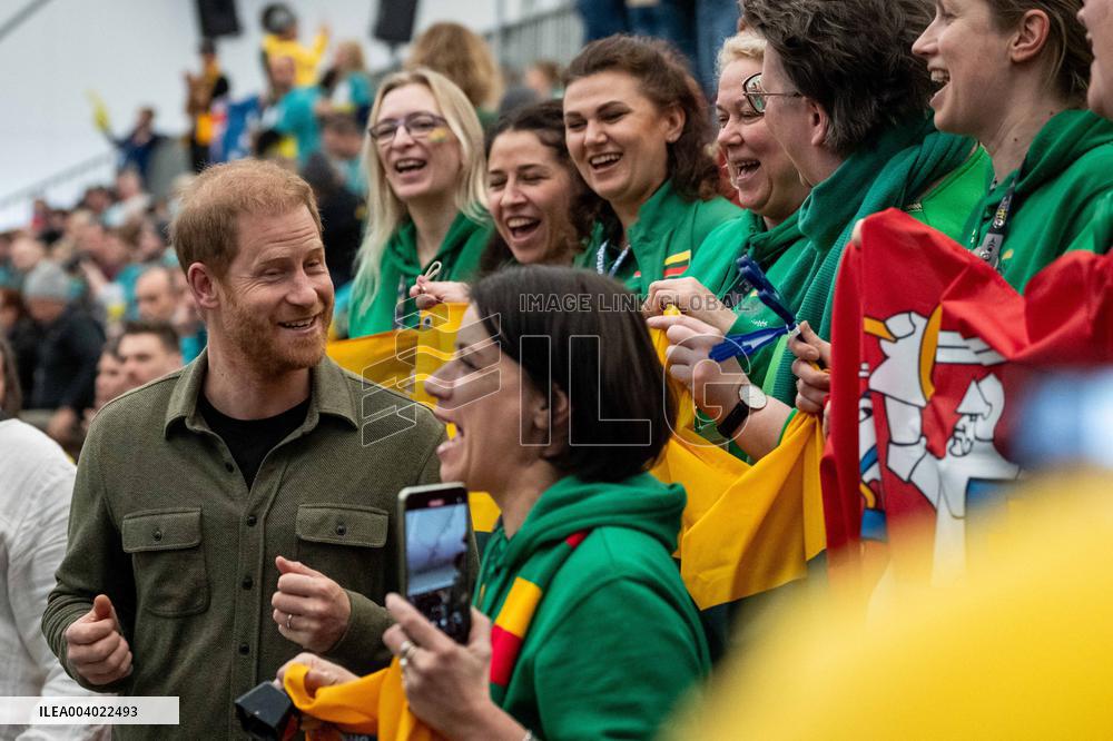 Harry at Invictus Games 2025