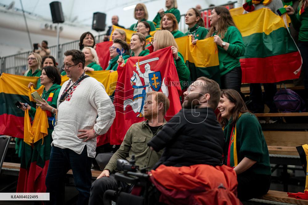 Harry at Invictus Games 2025