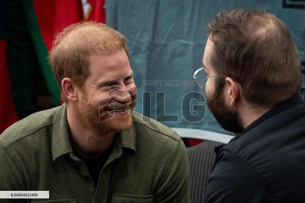 Harry at Invictus Games 2025