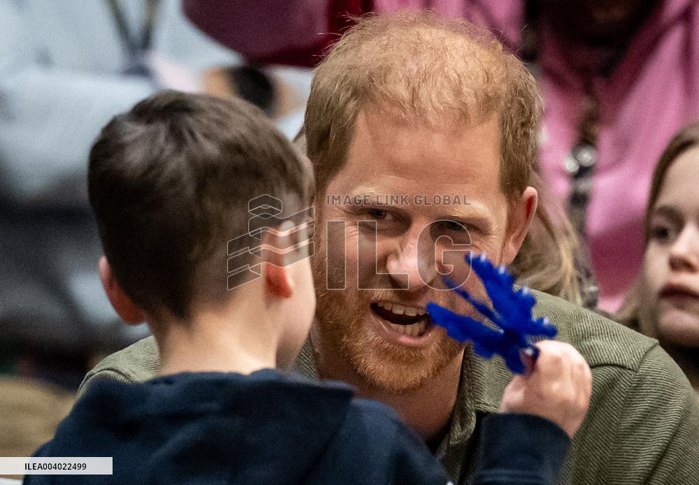 Harry at Invictus Games 2025