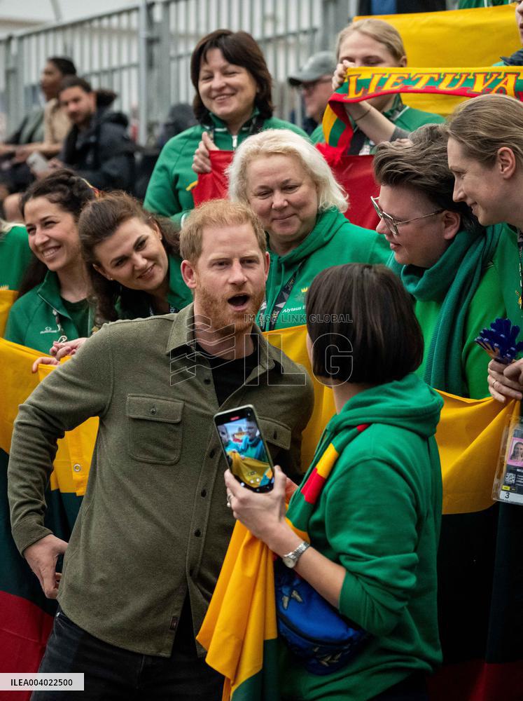 Harry at Invictus Games 2025