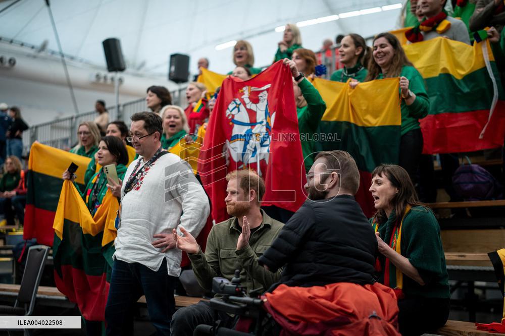 Harry at Invictus Games 2025