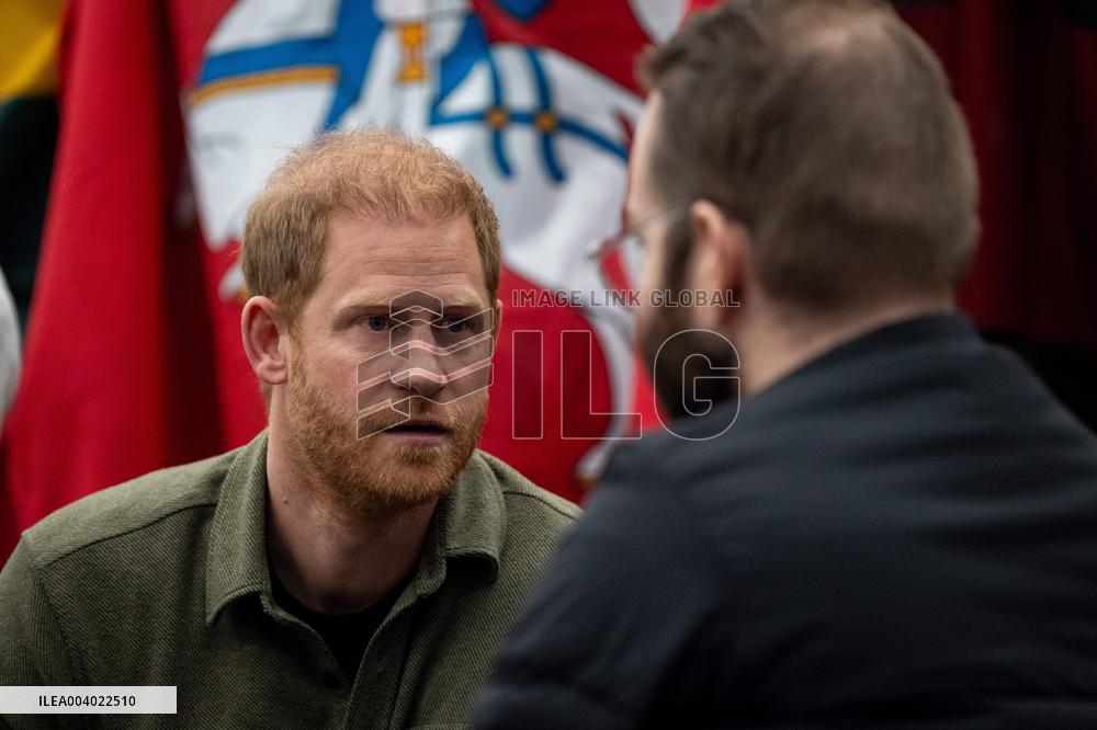 Harry at Invictus Games 2025