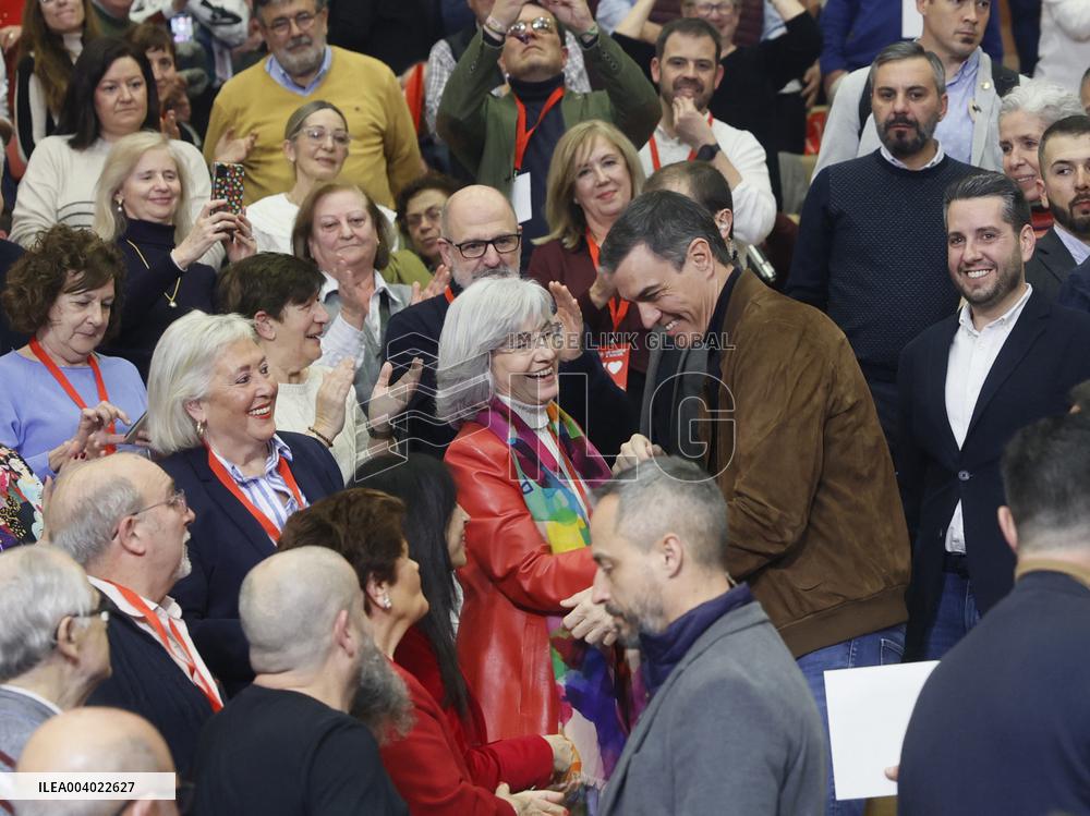Sanchez inaugurates the 16th Regional Congress of the PSOE of La Rioja