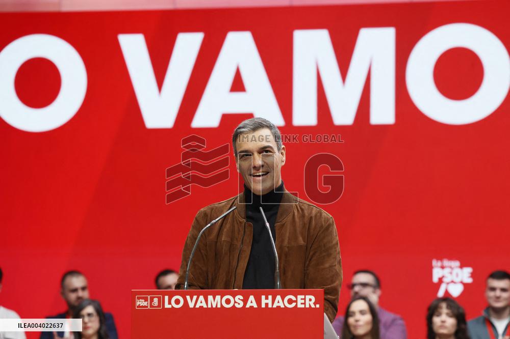 Sanchez inaugurates the 16th Regional Congress of the PSOE of La Rioja