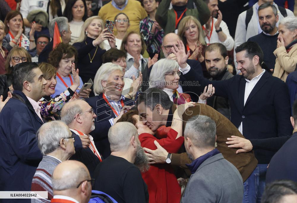 Sanchez inaugurates the 16th Regional Congress of the PSOE of La Rioja