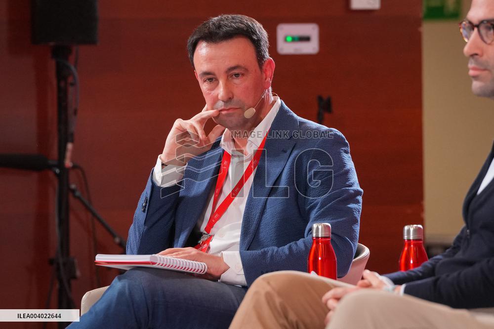 Carlos Cuerpo and Óscar López participate in the 10th Congress of the PSE-EE in San Sebastián