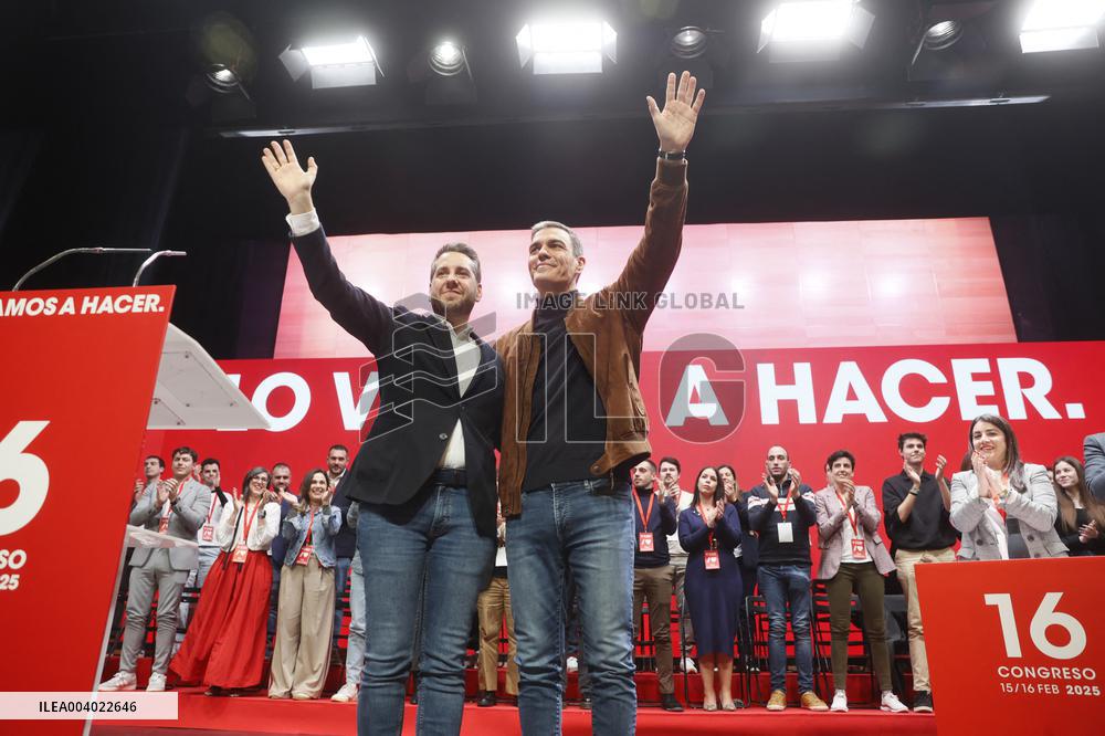 Sanchez inaugurates the 16th Regional Congress of the PSOE of La Rioja