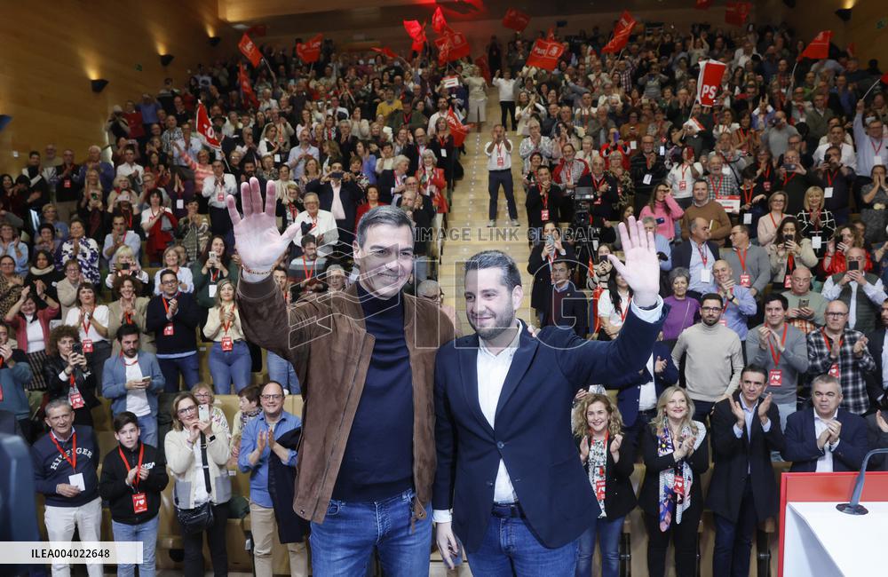 Sanchez inaugurates the 16th Regional Congress of the PSOE of La Rioja
