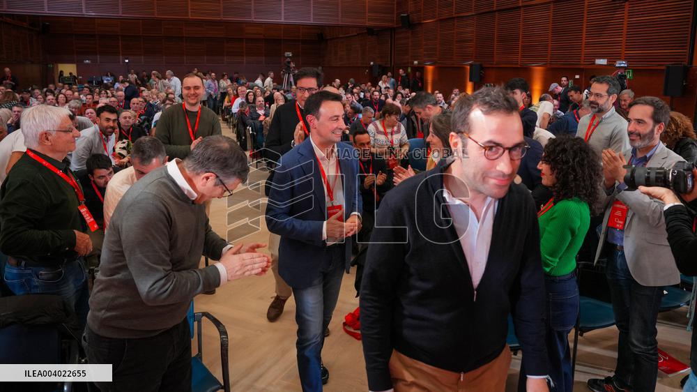 Carlos Cuerpo and Óscar López participate in the 10th Congress of the PSE-EE in San Sebastián