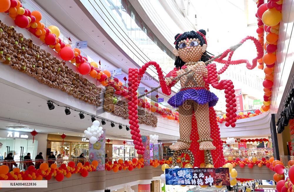 Giant Balloon Ne Zha