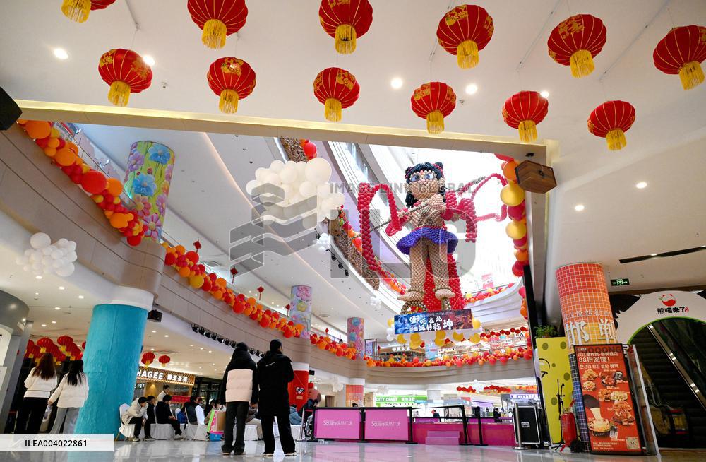 Giant Balloon Ne Zha