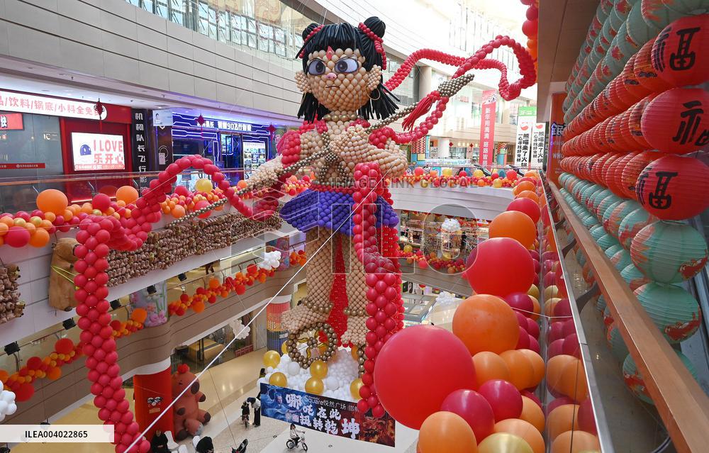 Giant Balloon Ne Zha