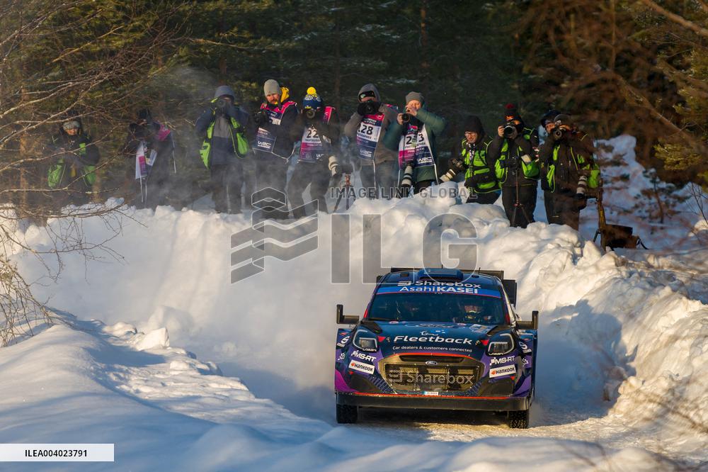 MOTORI - Rally - Fia World Rally Championship Wrc Rally Sweden 2025