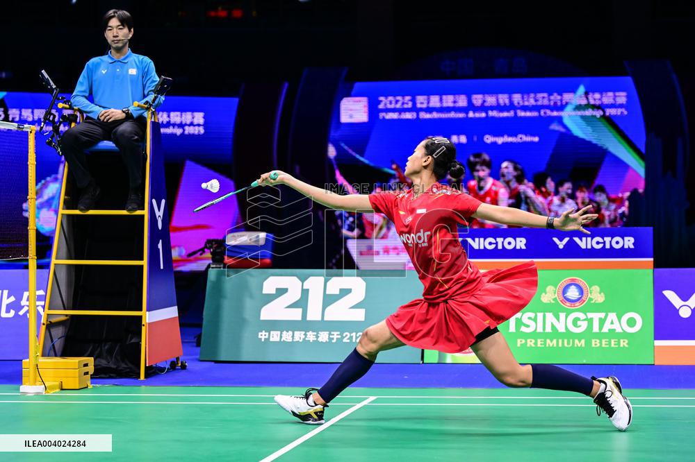 TSINGTAO Badminton Asia Mixed Team Championship 2025 China VS Indonesia