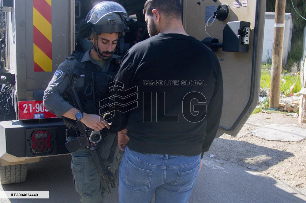 Israeli Soldiers’ Security Operation In Nablus