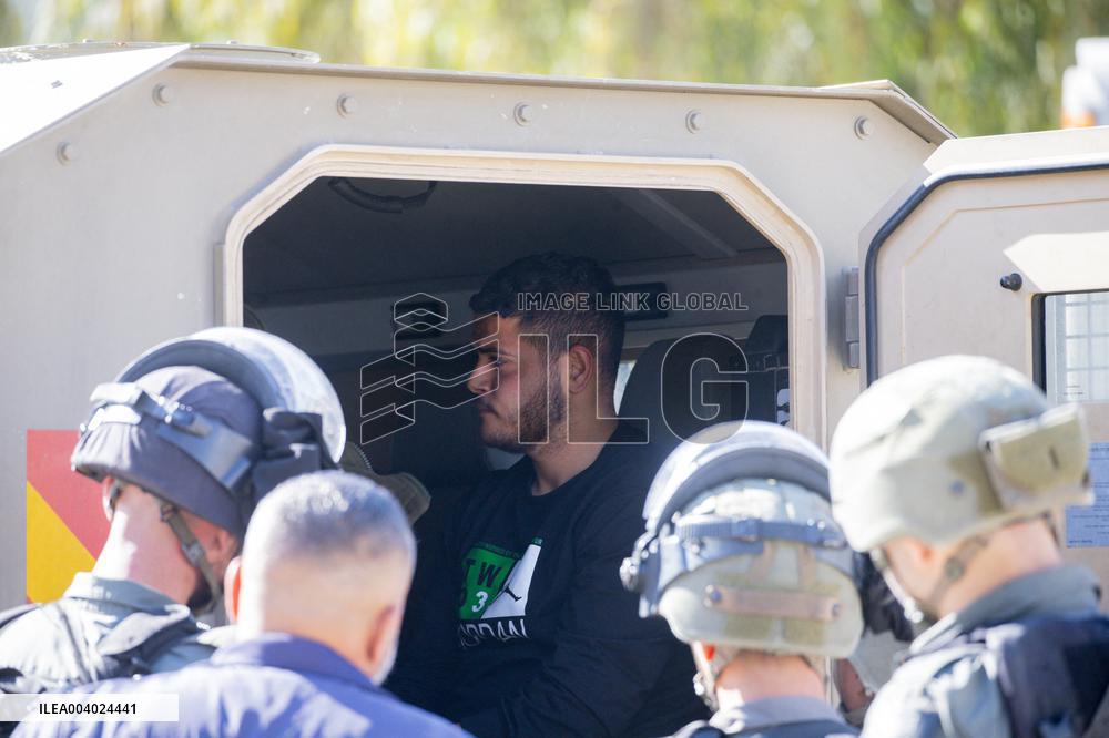 Israeli Soldiers’ Security Operation In Nablus