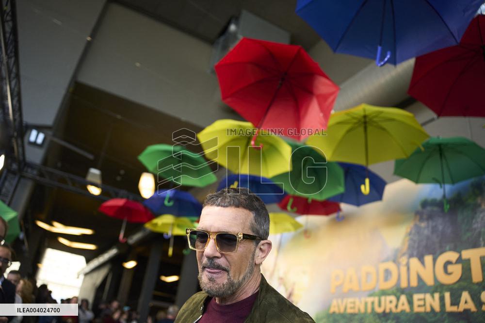Antonio Banderas At Paddington In Peru Premiere - Madrid