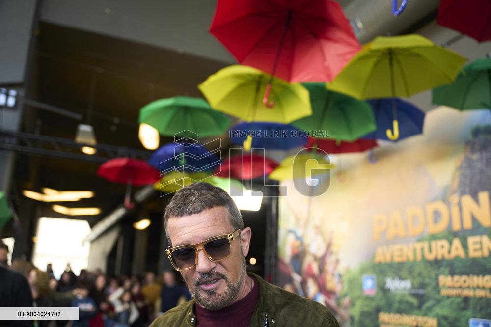 Antonio Banderas At Paddington In Peru Premiere - Madrid