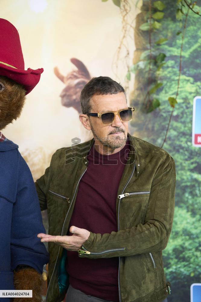 Antonio Banderas At Paddington In Peru Premiere - Madrid