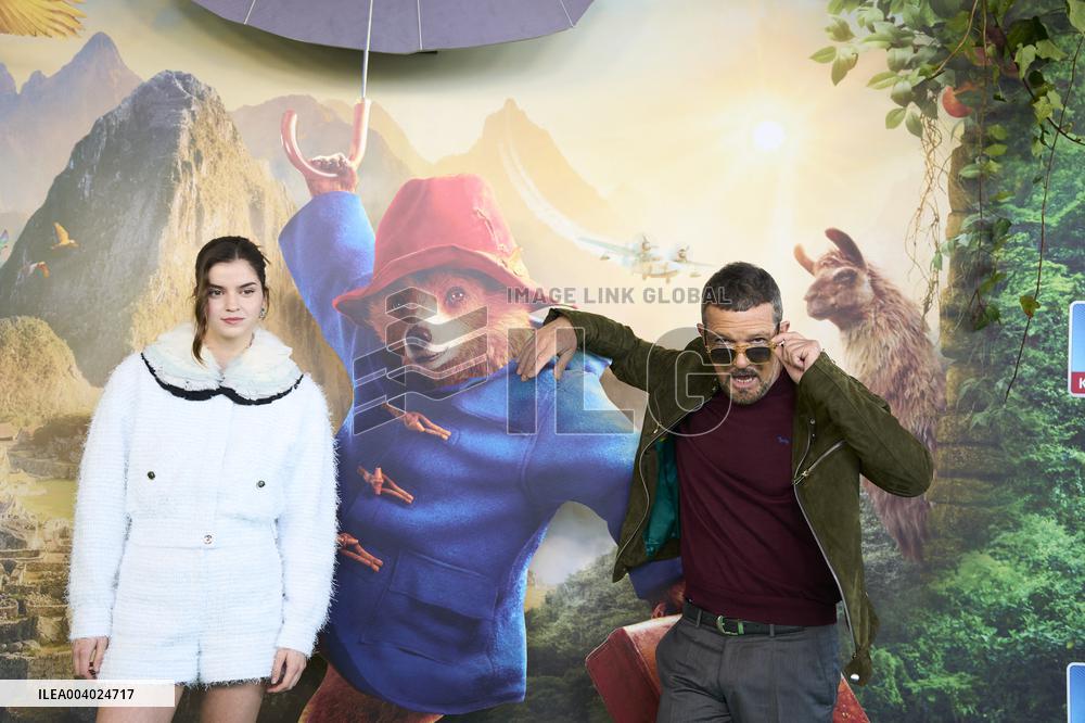 Antonio Banderas At Paddington In Peru Premiere - Madrid