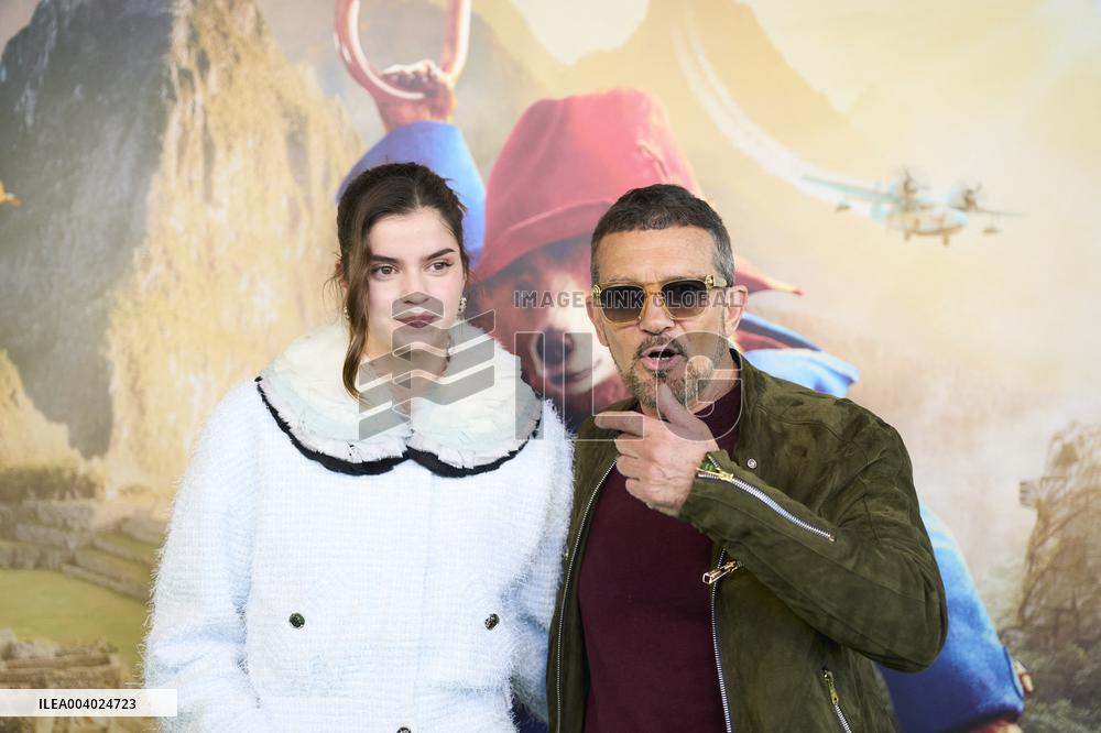 Antonio Banderas At Paddington In Peru Premiere - Madrid