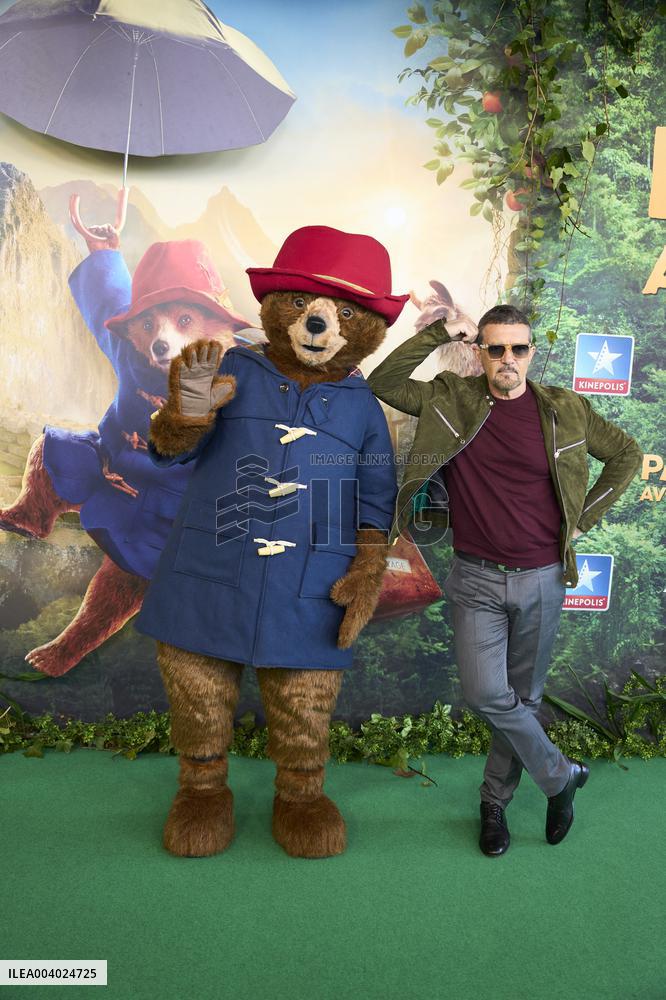 Antonio Banderas At Paddington In Peru Premiere - Madrid