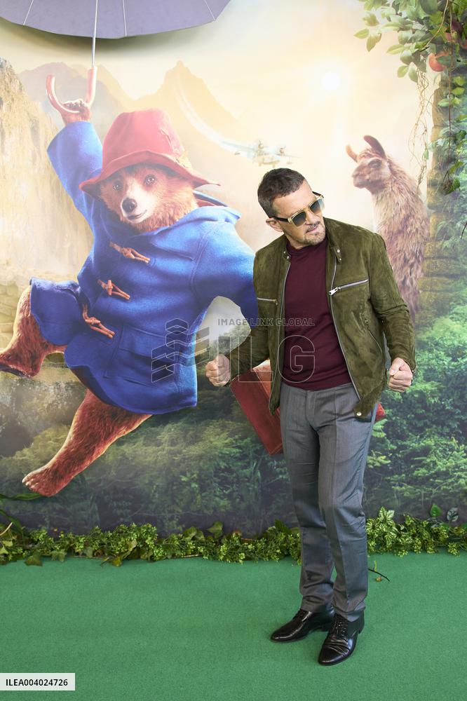 Antonio Banderas At Paddington In Peru Premiere - Madrid