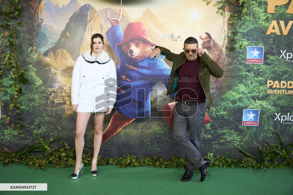 Antonio Banderas At Paddington In Peru Premiere - Madrid