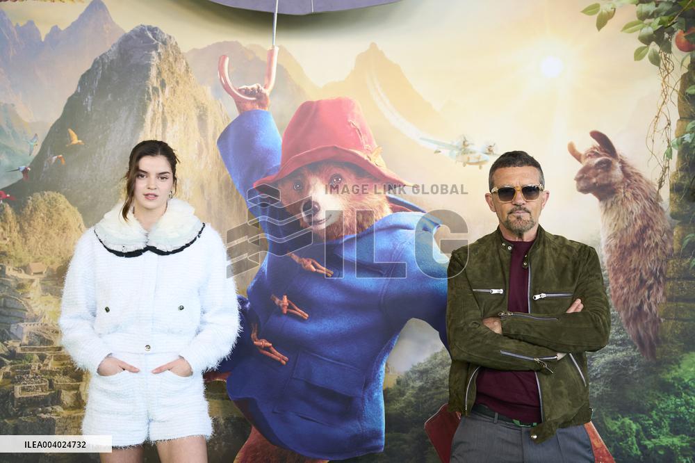 Antonio Banderas At Paddington In Peru Premiere - Madrid
