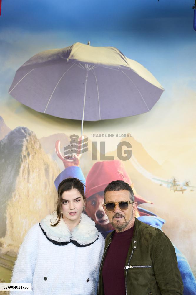 Antonio Banderas At Paddington In Peru Premiere - Madrid