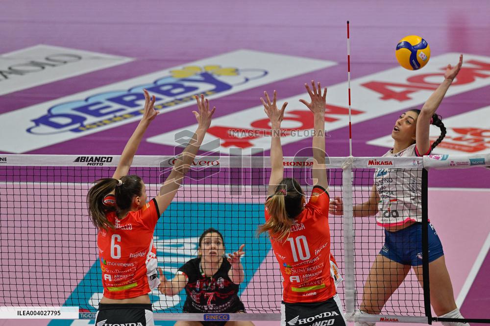 VOLLEY - Serie A1 Femminile - Honda Olivero S.Bernardo Cuneo  vs Cda Volley Talmassons Fvg