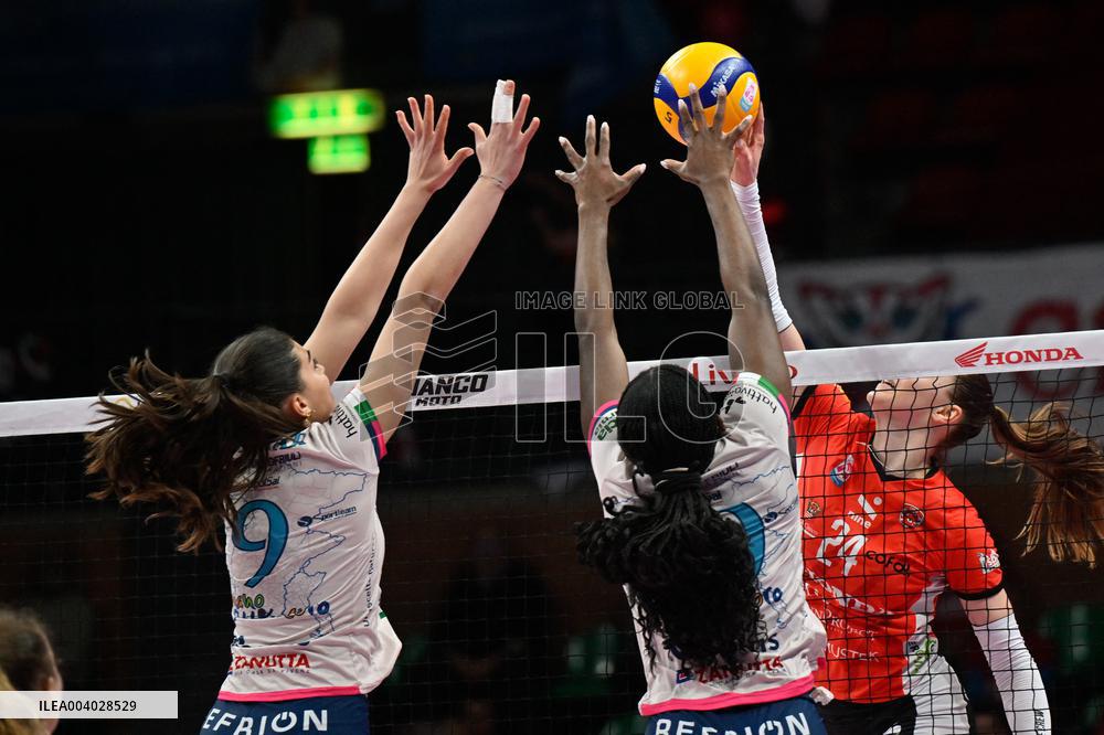 VOLLEY - Serie A1 Femminile - Honda Olivero S.Bernardo Cuneo  vs Cda Volley Talmassons Fvg