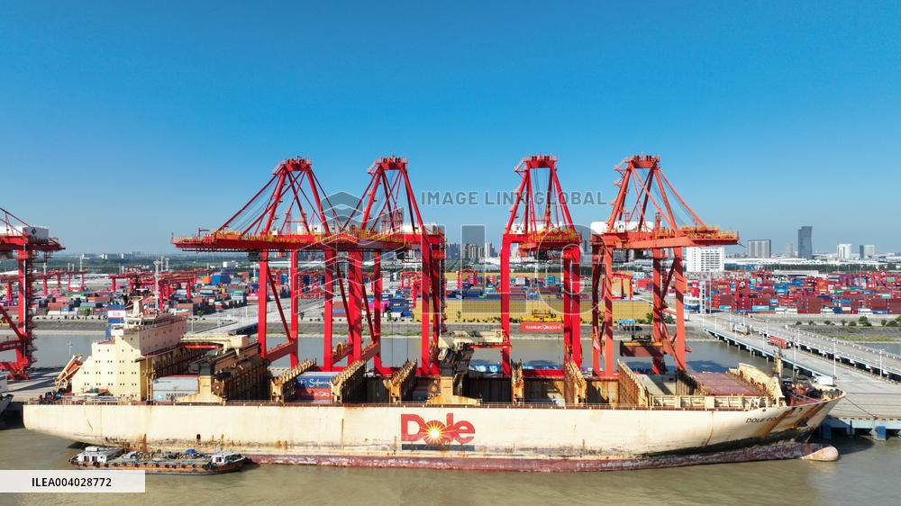 Taicang Port Trade Scenery