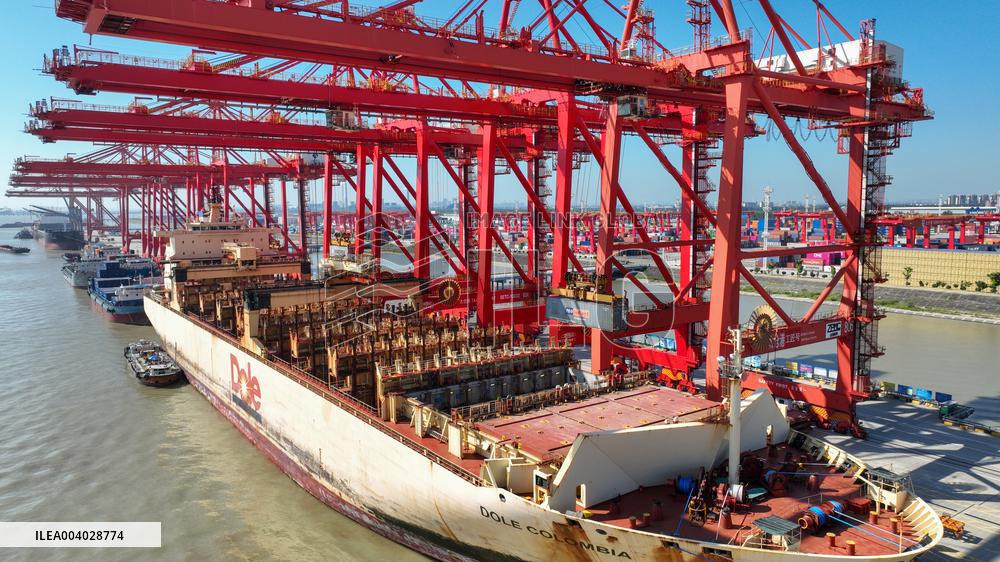 Taicang Port Trade Scenery