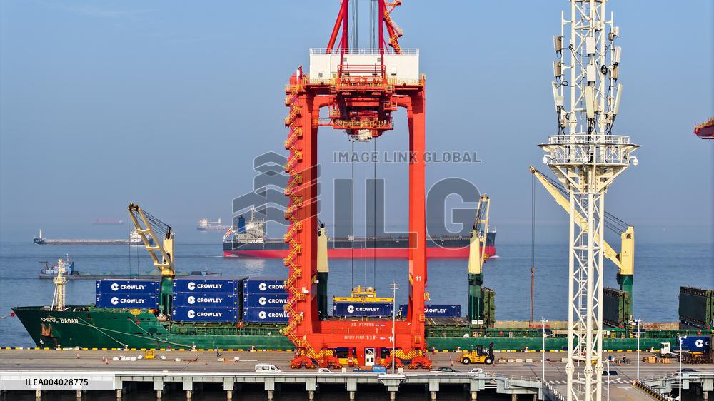 Taicang Port Trade Scenery