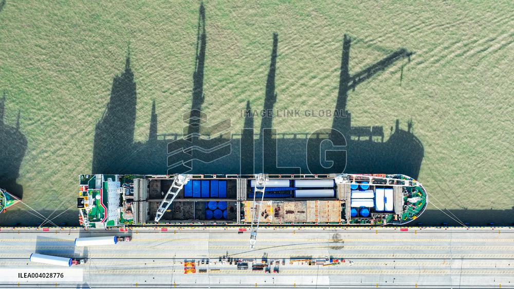 Taicang Port Trade Scenery