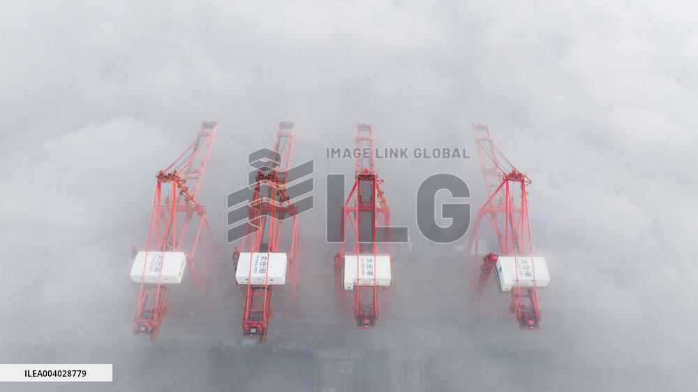 Taicang Port Trade Scenery