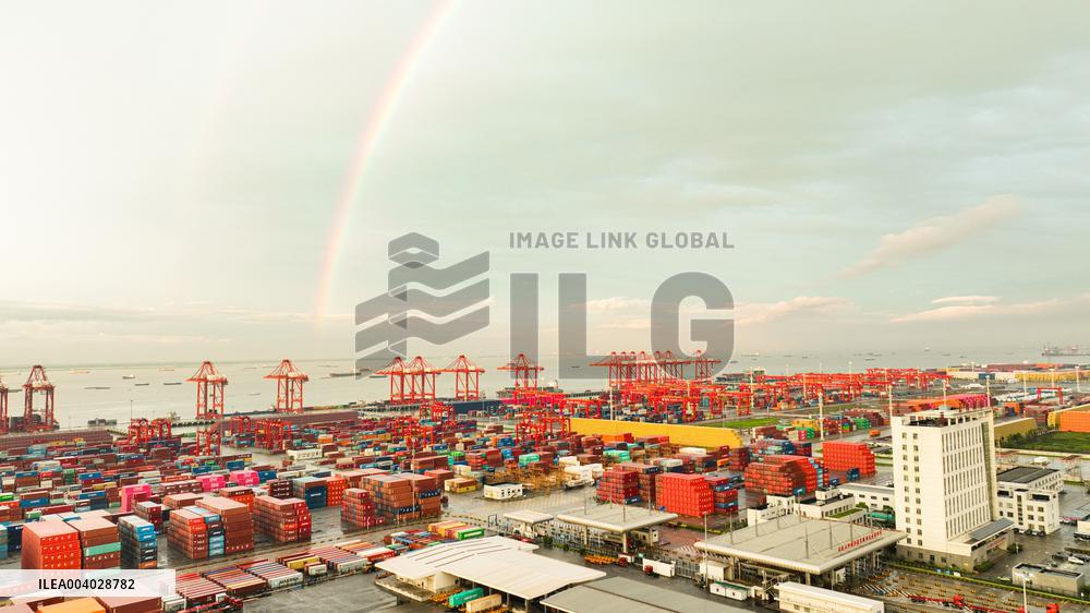 Taicang Port Trade Scenery