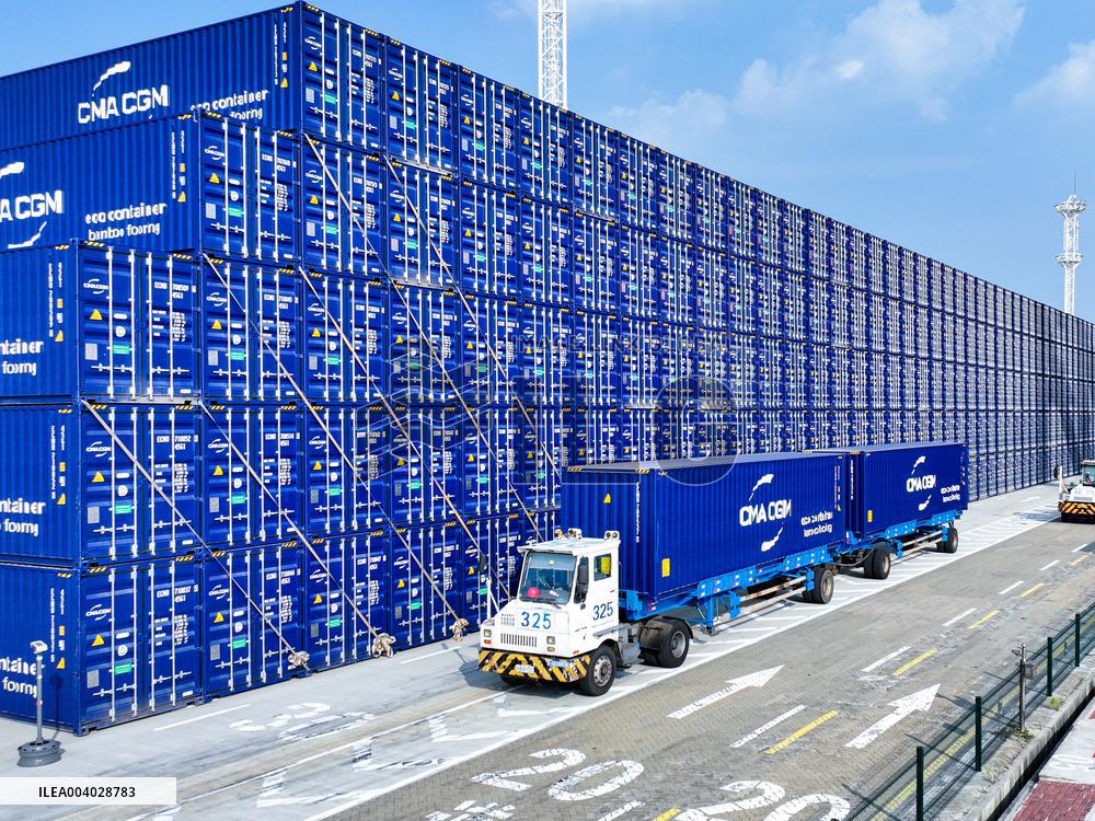 Taicang Port Trade Scenery