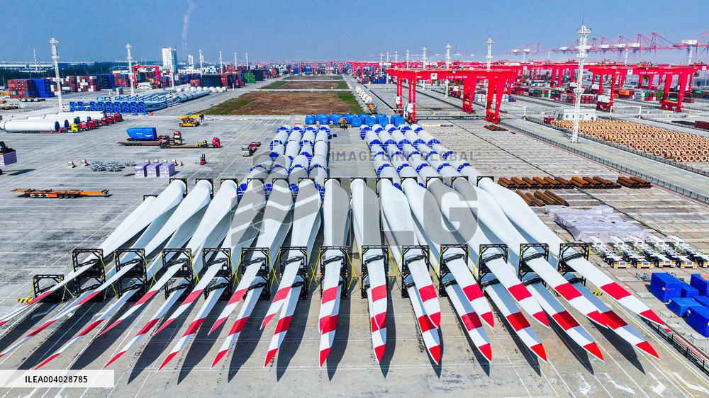 Taicang Port Trade Scenery