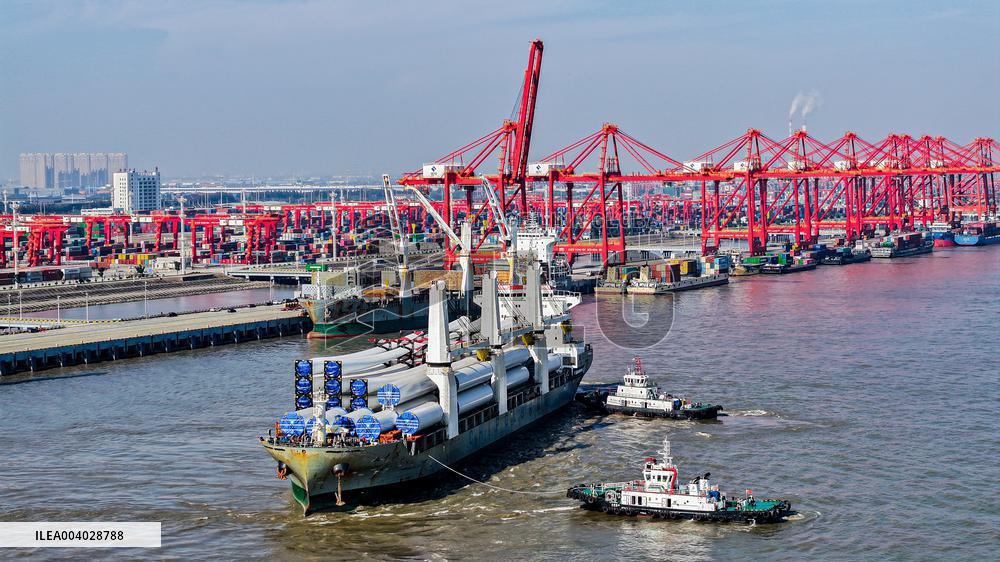 Taicang Port Trade Scenery