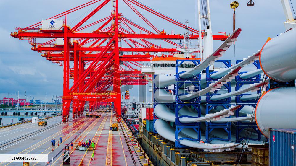 Taicang Port Trade Scenery