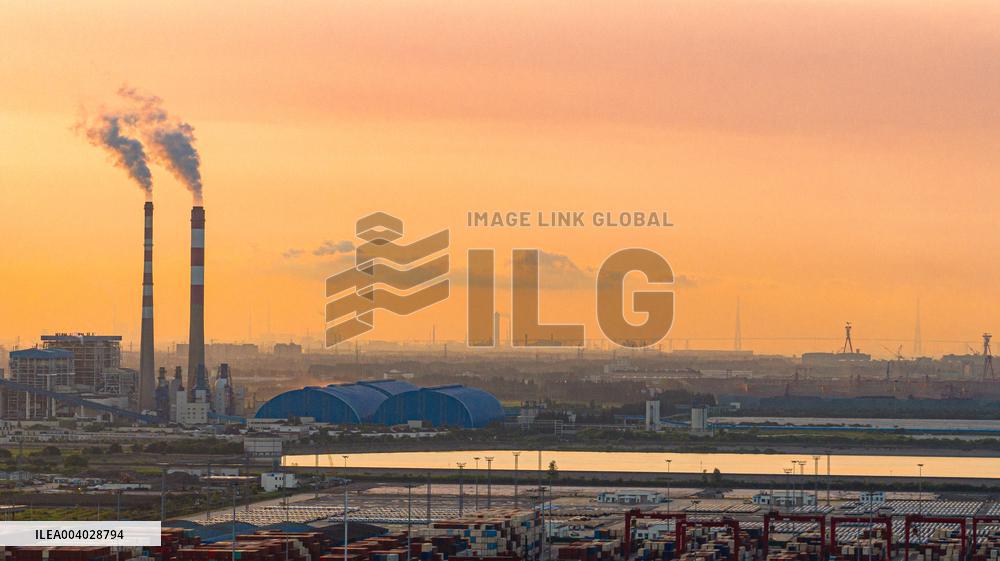Taicang Port Trade Scenery