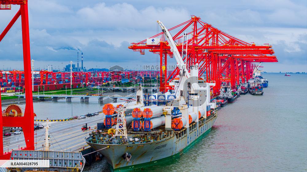 Taicang Port Trade Scenery